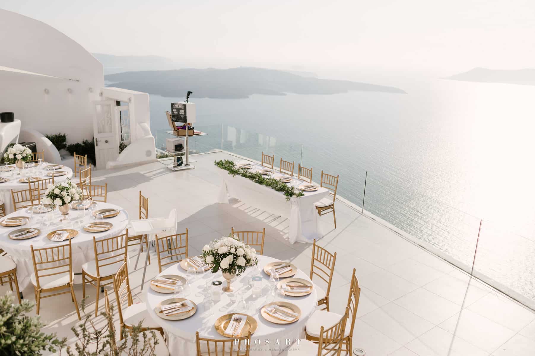 svatba Řecko Santorini Dana Villas