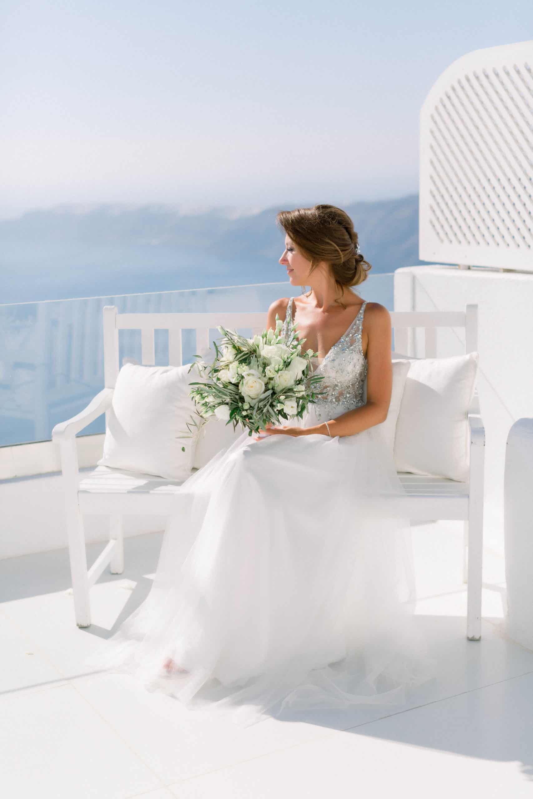 svatba Řecko Santorini Andromeda