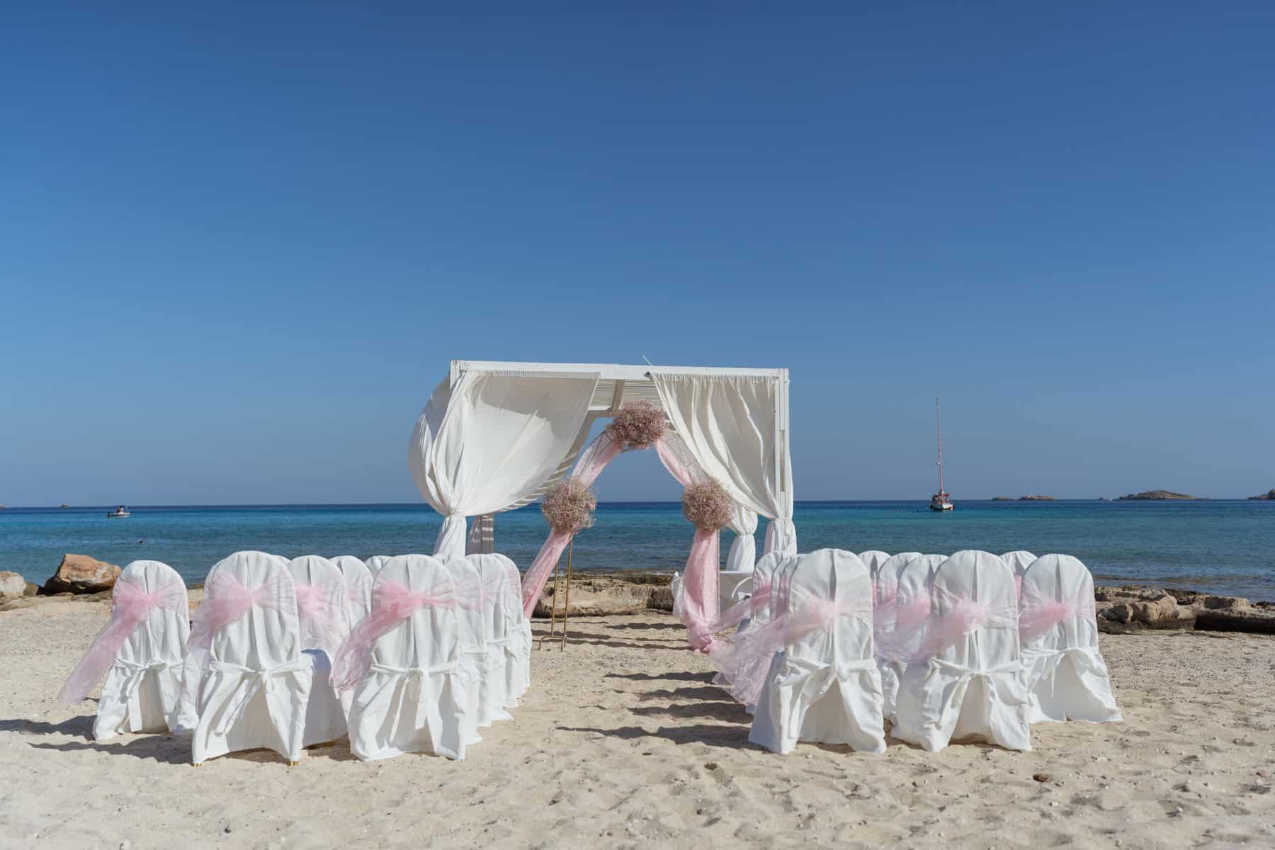 svatba Řecko Rhodos na pláži Lindos Memories