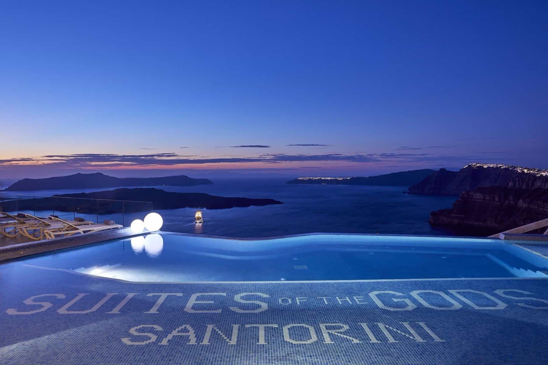svatba Řecko Santorini Suites of the Gods