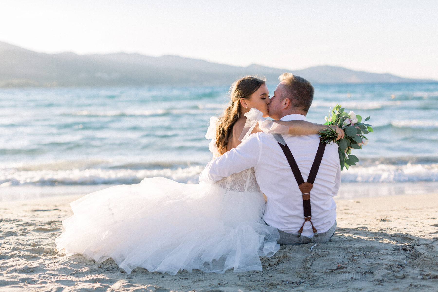 svatba Řecko Zakynthos na pláži Alykes