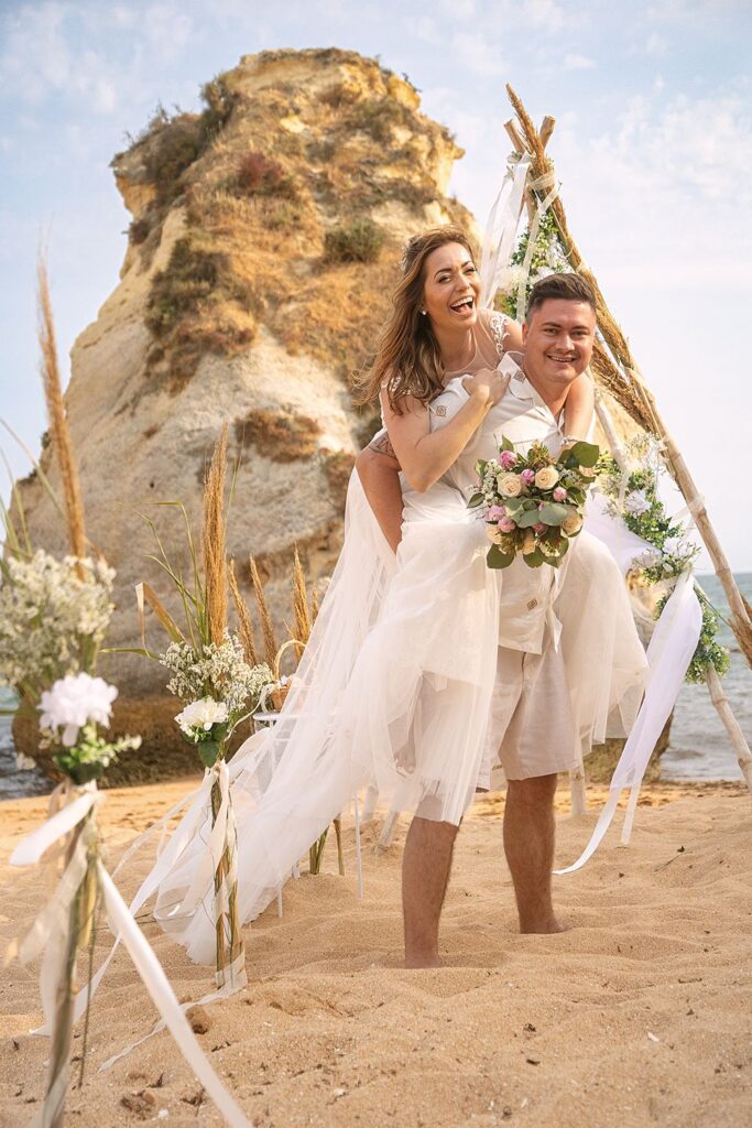 svatba v Portugalsku v Algarve