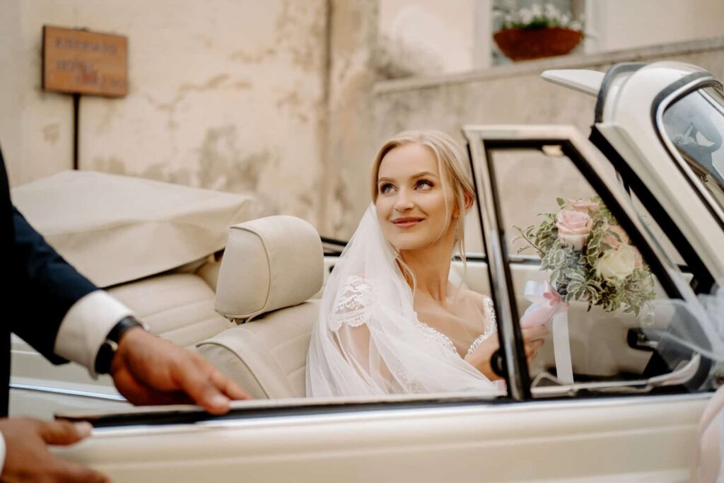 svatba v Itálii Amalfi v Ravellu