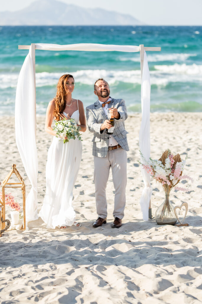 svatba v Řecku na Kosu