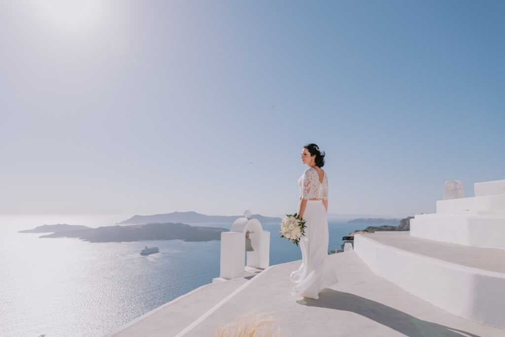 svatba v Řecku na Santorini