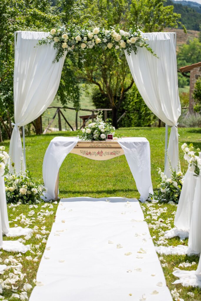 Svatba v Itálii v Toskánsku