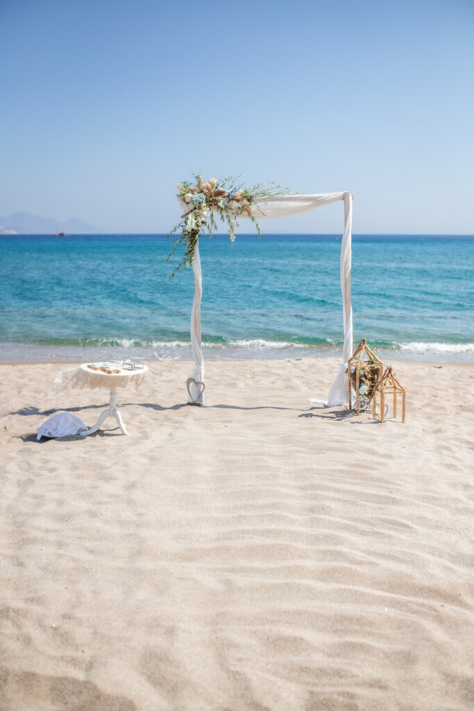 Svatba v Řecku na Kosu