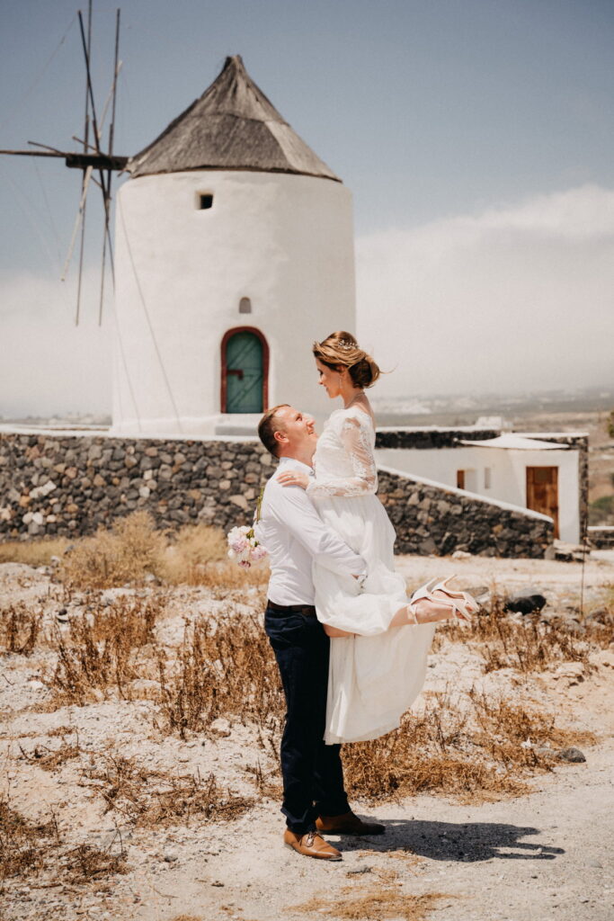 Svatba v Řecku na Santorini