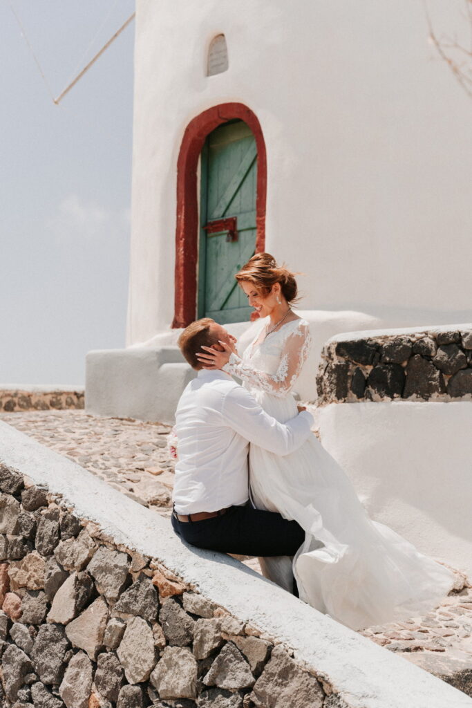 Svatba v Řecku na Santorini