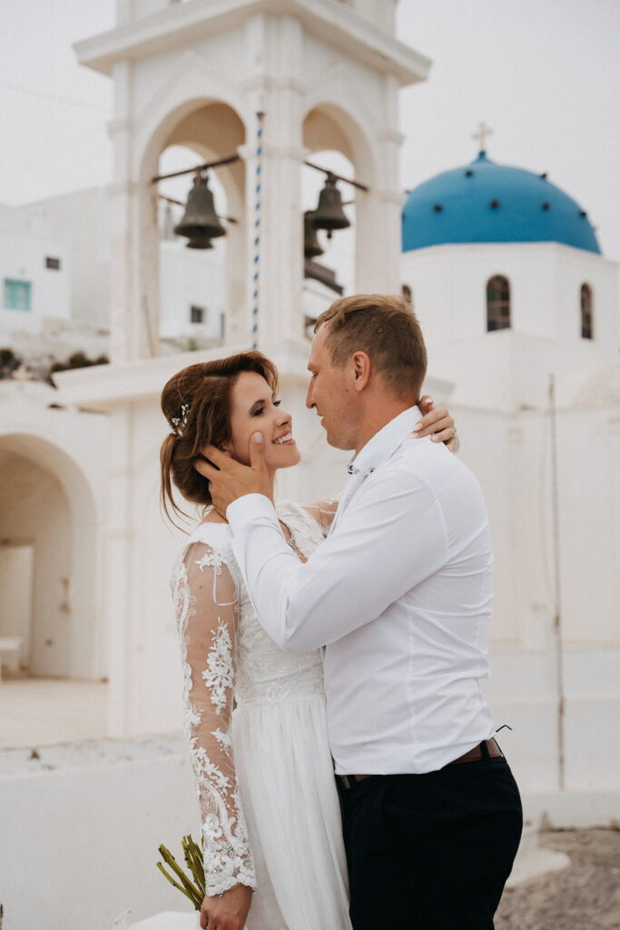 Svatba v Řecku na Santorini