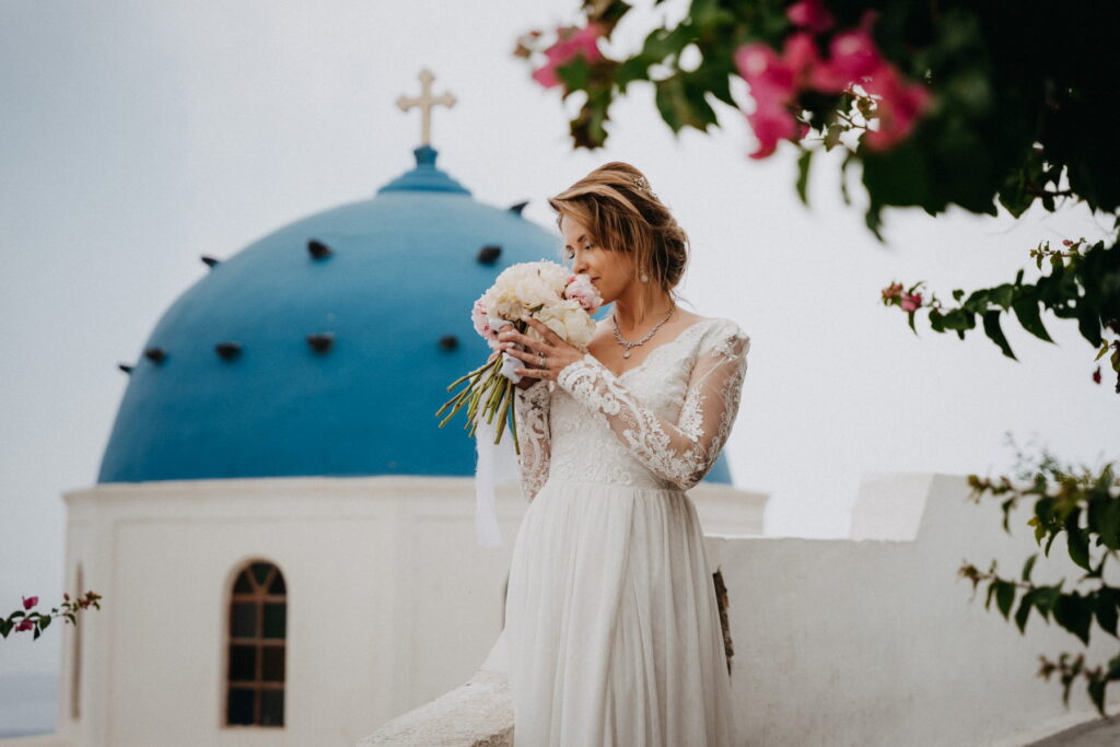 Svatba v Řecku na Santorini