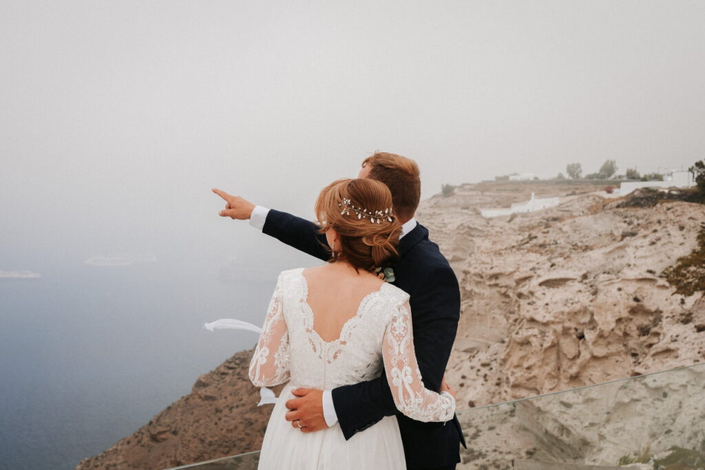 Svatba v Řecku na Santorini