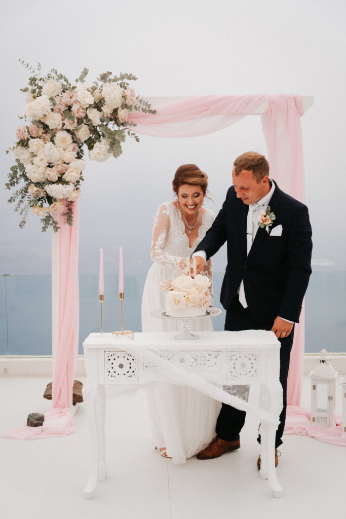 Svatba v Řecku na Santorini