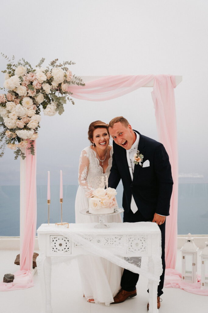 Svatba v Řecku na Santorini