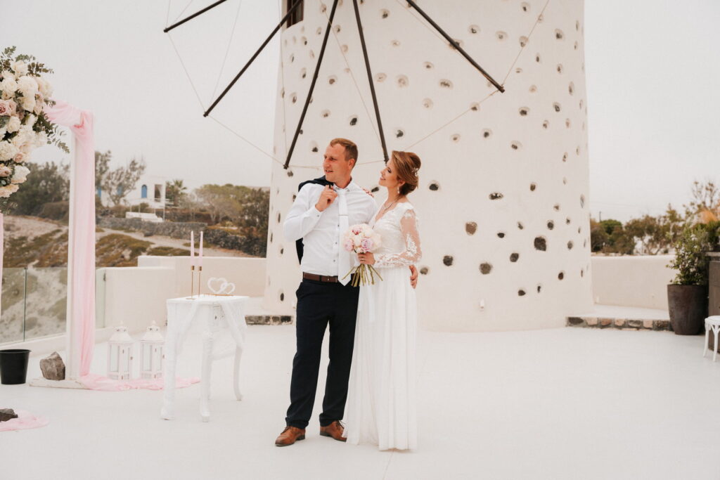 Svatba v Řecku na Santorini