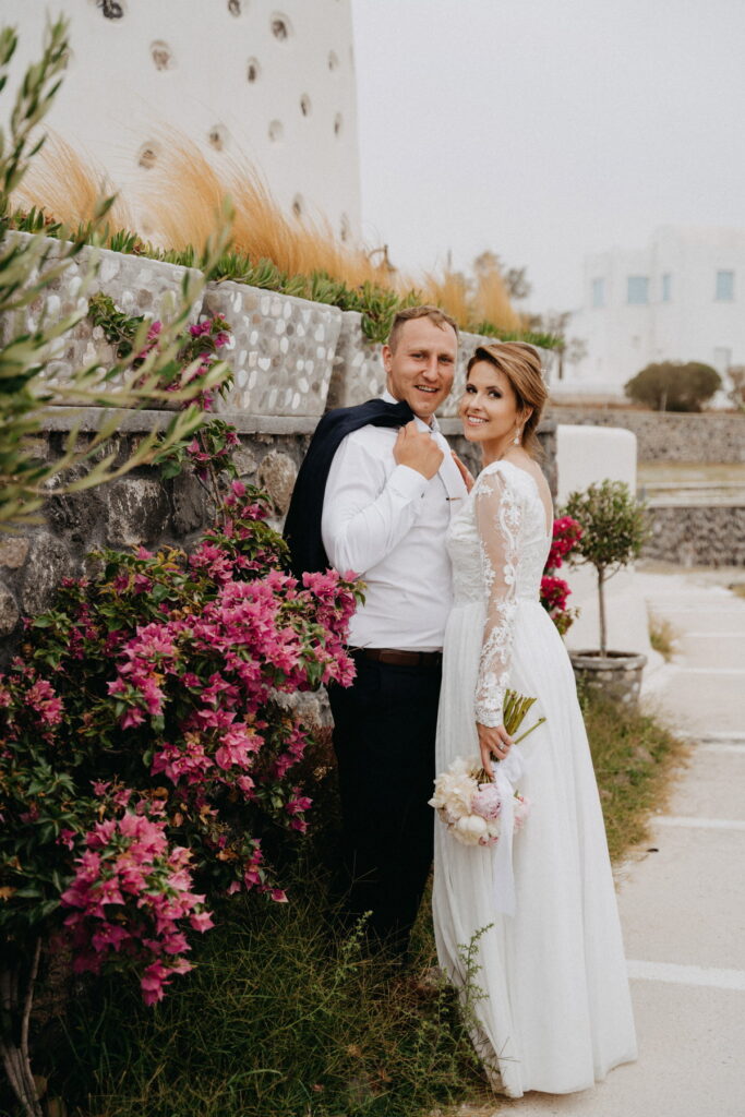 Svatba v Řecku na Santorini