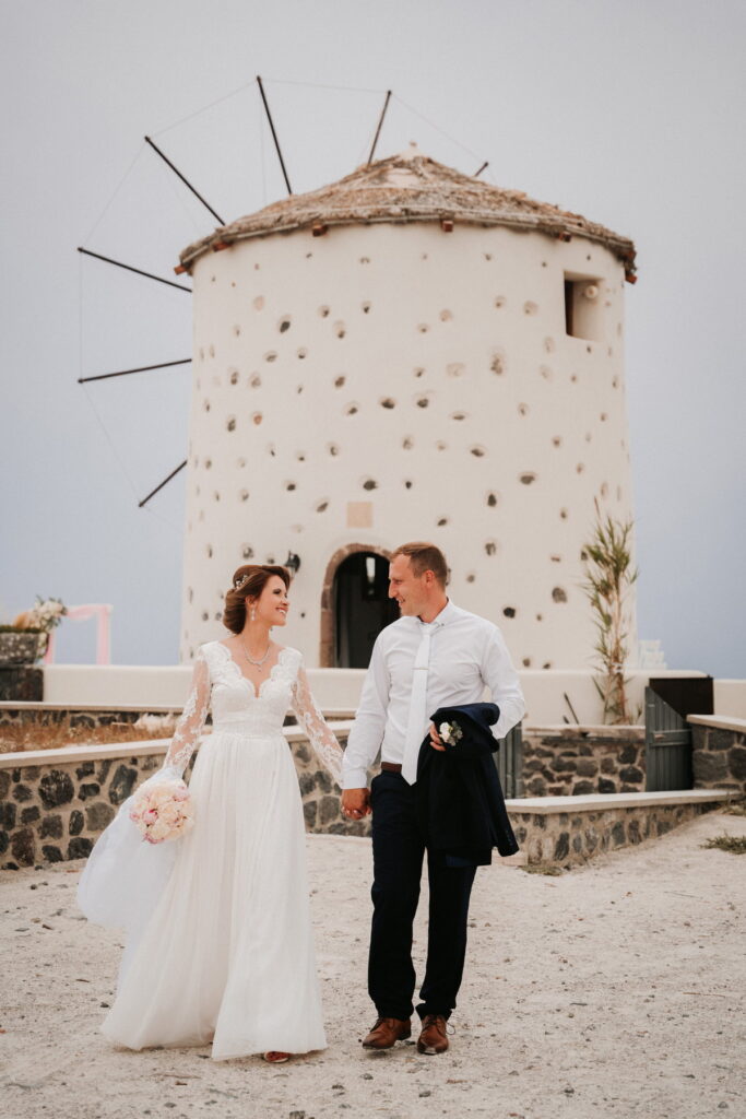 Svatba v Řecku na Santorini