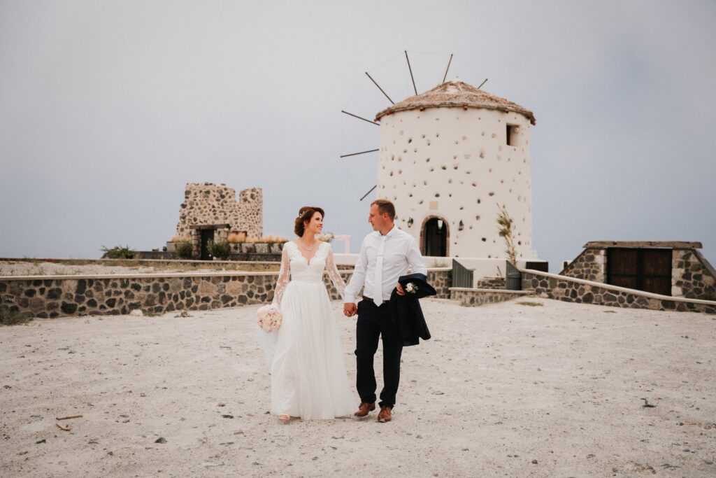 Svatba v Řecku na Santorini