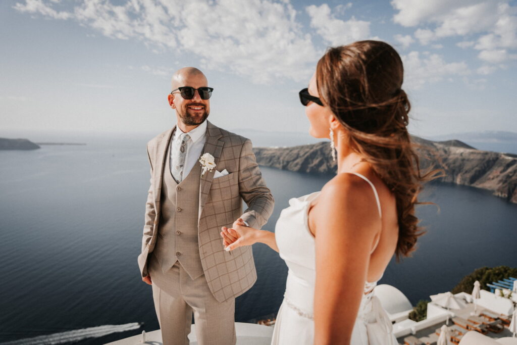 svatba v Řecku na Santorini
