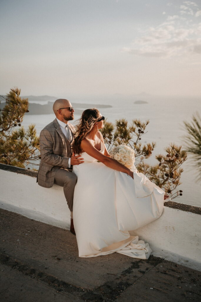 svatba v Řecku na Santorini