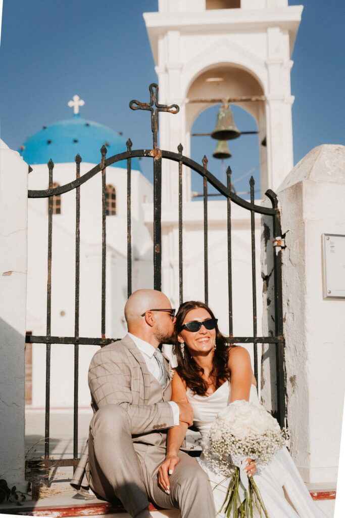 svatba v Řecku na Santorini