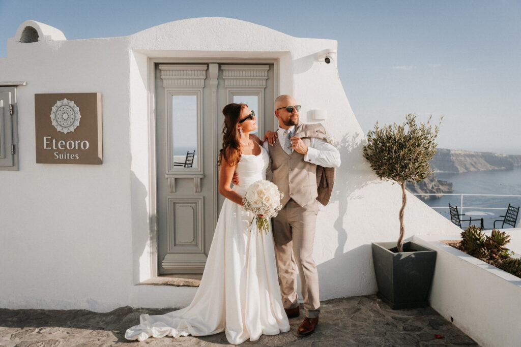 svatba v Řecku na Santorini