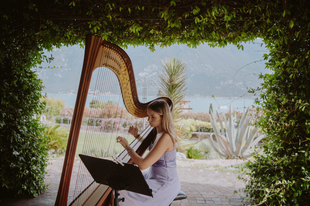 svatba v Itálii u jezera Lago di Garda