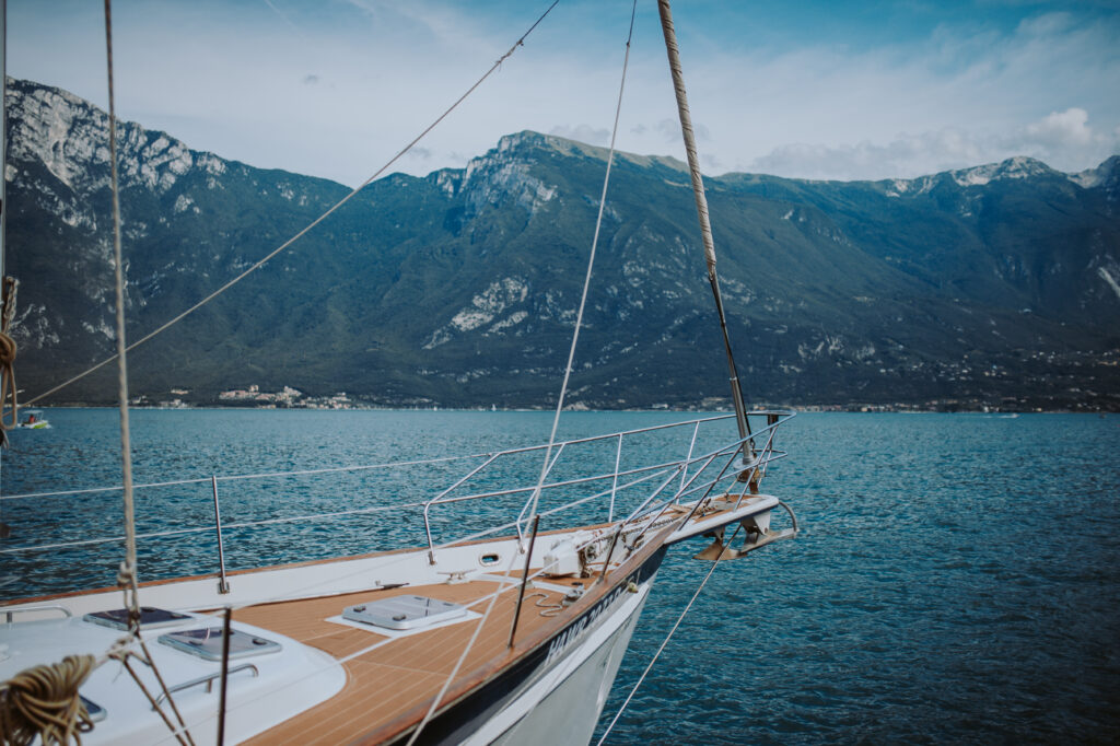 svatba v Itálii u jezera Lago di Garda