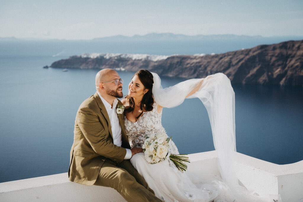 svatba v Řecku na Santorini