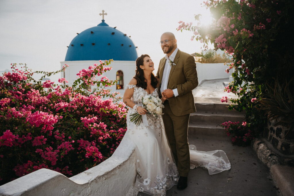 svatba v Řecku na Santorini
