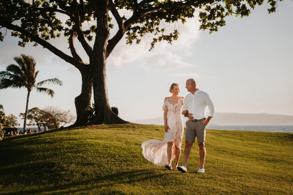 svatba na Havaji na Maui