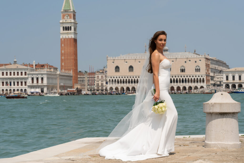 svatba v Itálii v Benátkách