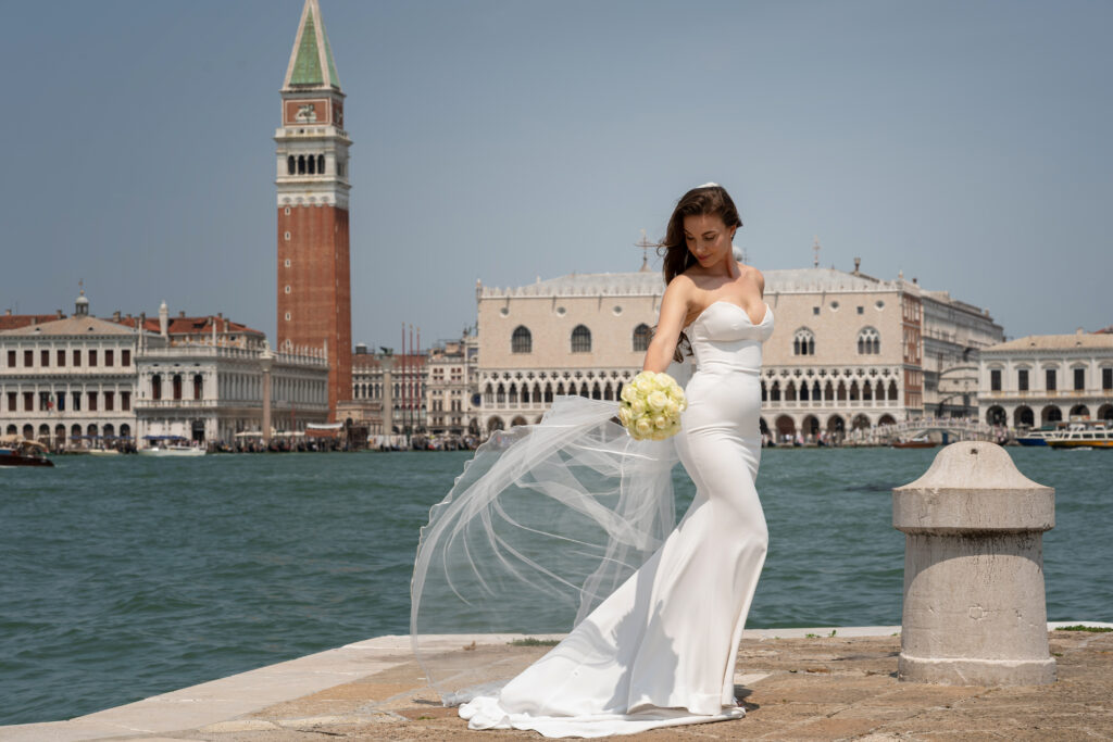 svatba v Itálii v Benátkách