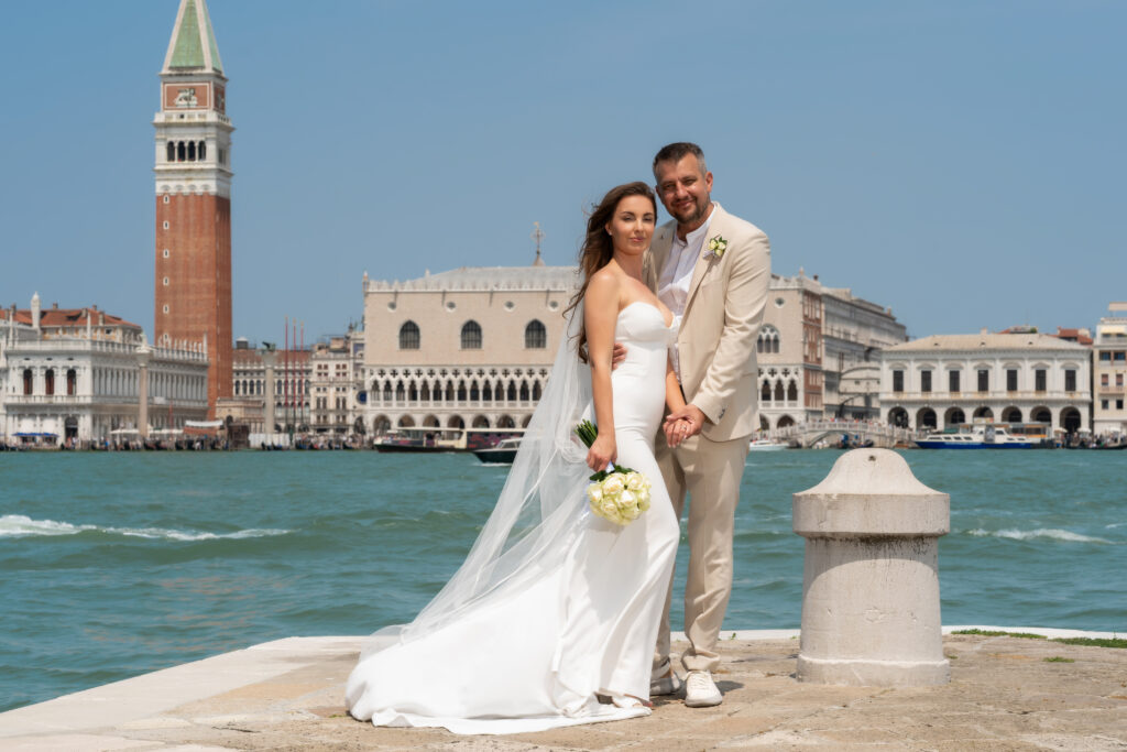 svatba v Itálii v Benátkách