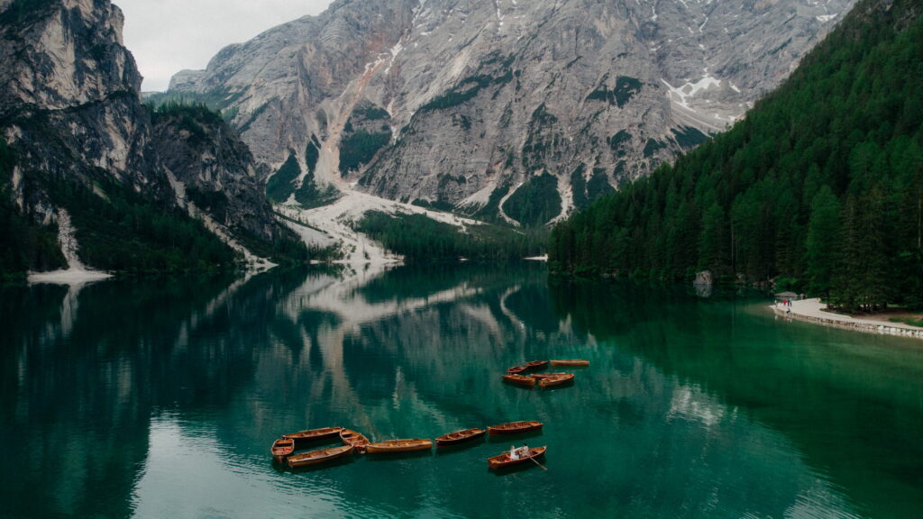 svatba v Itálii u Lago di Braies