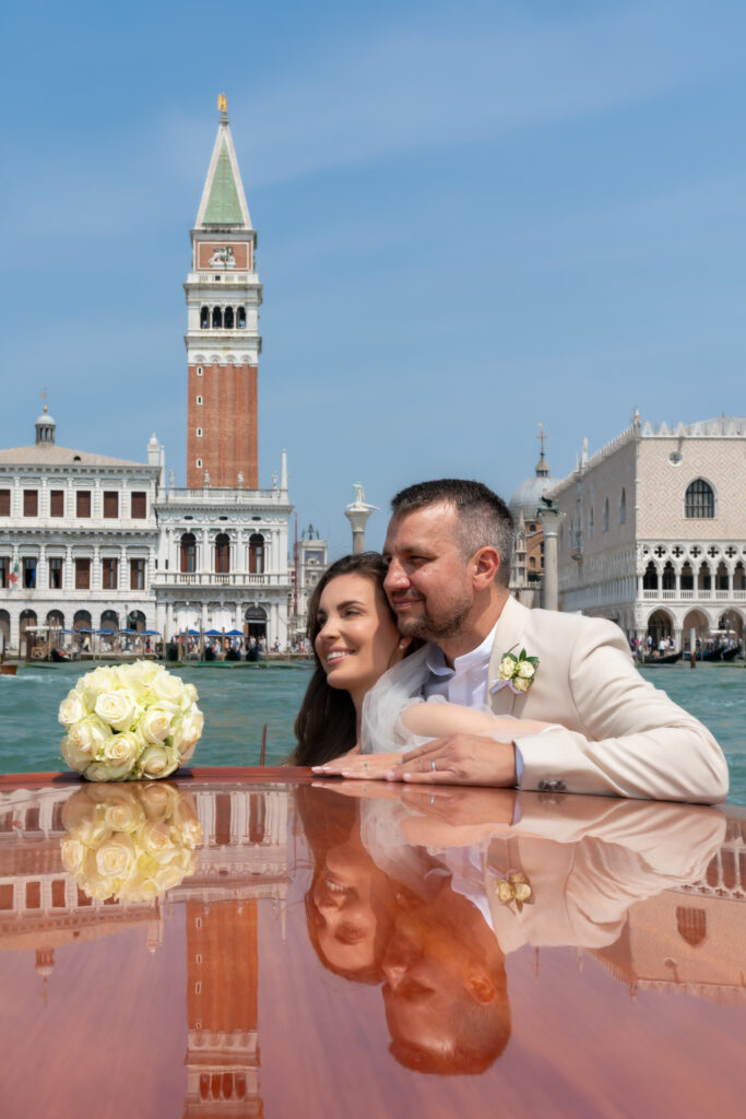 svatba v Itálii v Benátkách