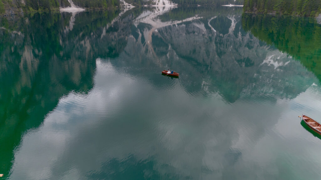svatba v Itálii u Lago di Braies