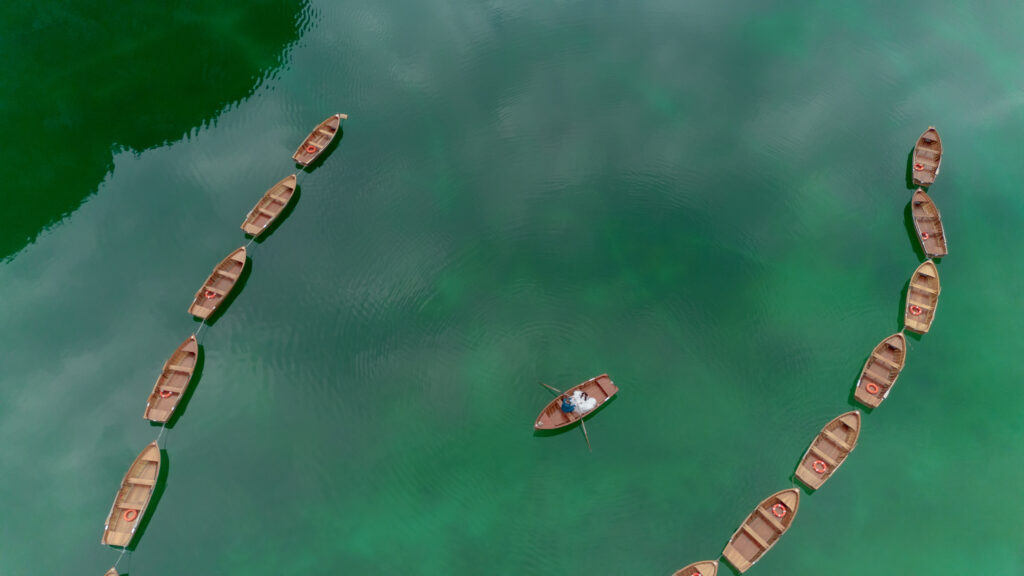 svatba v Itálii u Lago di Braies