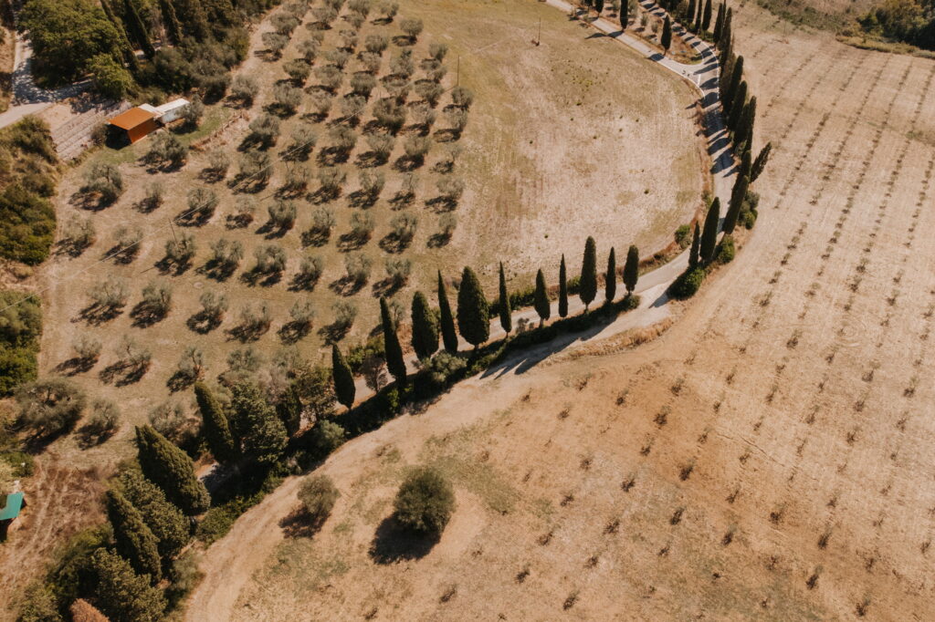 svatba v Itálii v Toskánsku