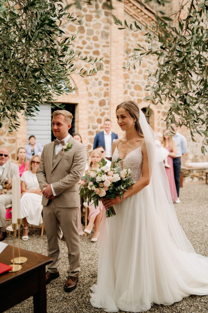 svatba v Itálii v Toskánsku