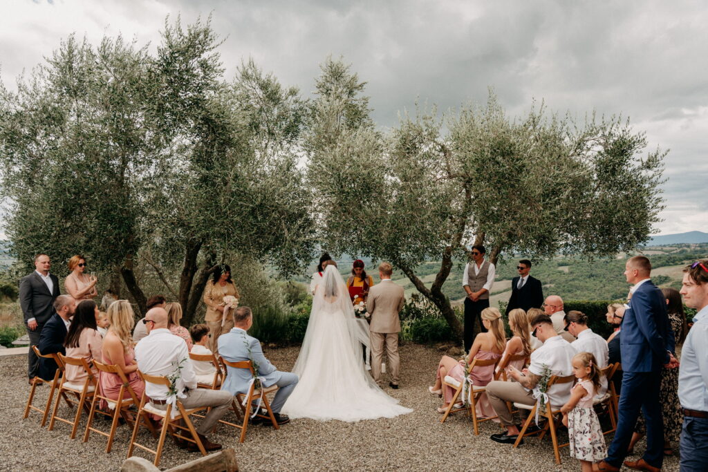 svatba v Itálii v Toskánsku