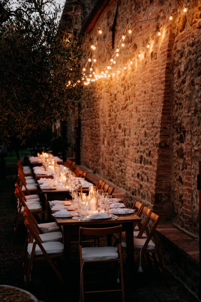 svatba v Itálii v Toskánsku