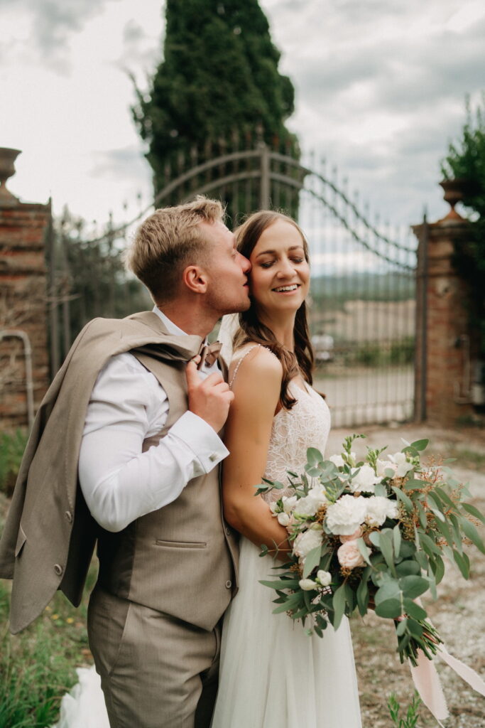 svatba v Itálii v Toskánsku