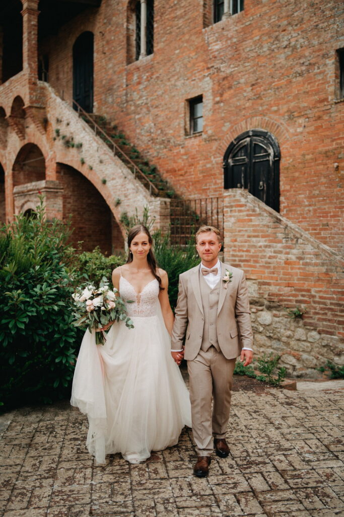 svatba v Itálii v Toskánsku