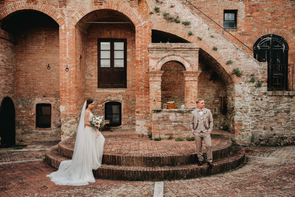 svatba v Itálii v Toskánsku