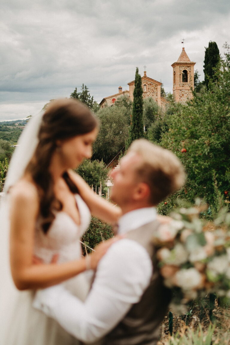 svatba v Itálii v Toskánsku