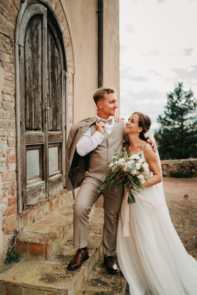 svatba v Itálii v Toskánsku