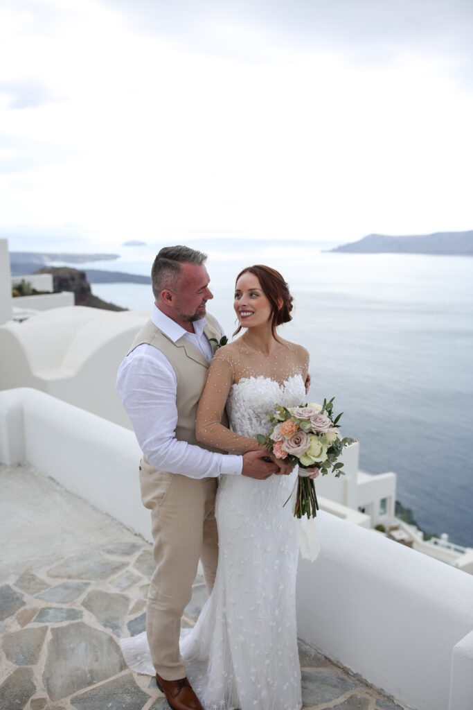 svatba v Řecku na Santorini