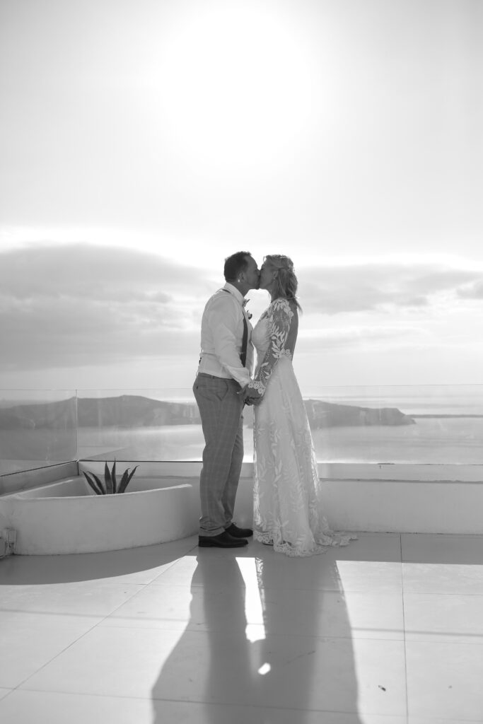 svatba v Řecku na Santorini