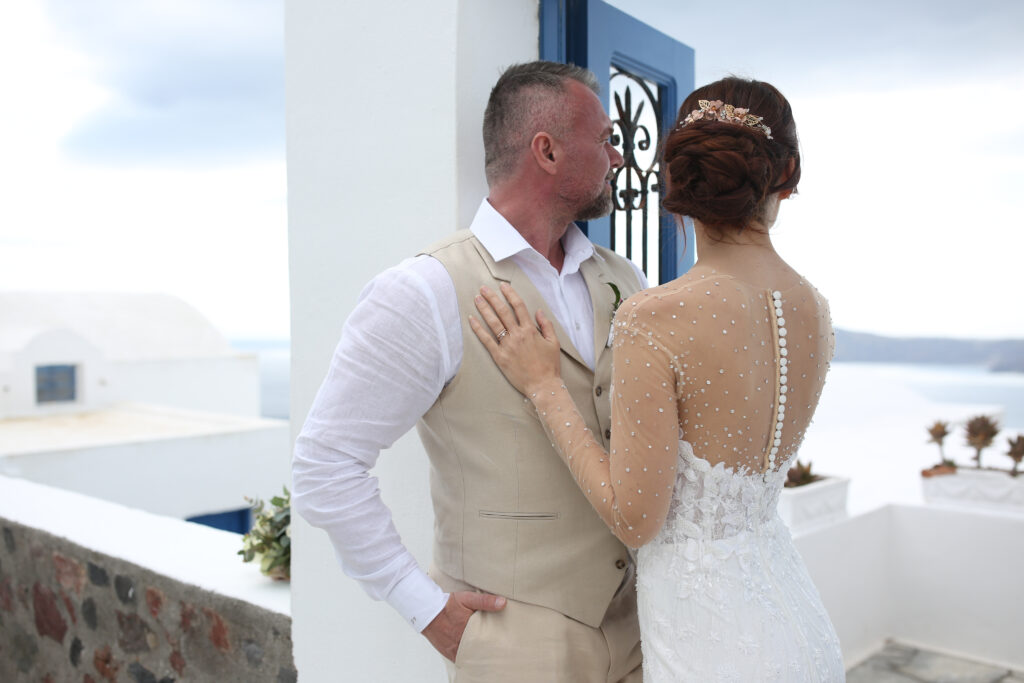 svatba v Řecku na Santorini